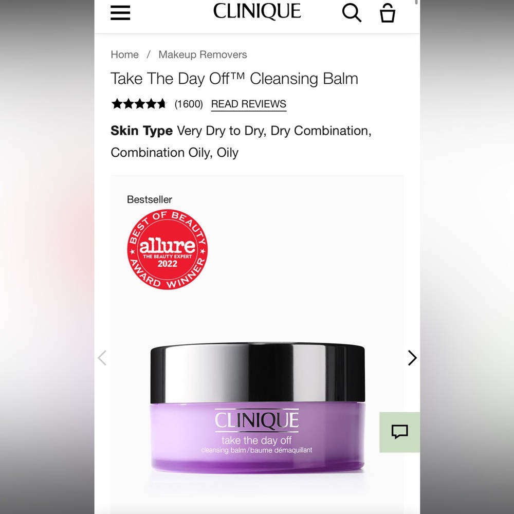 Clinique Take The Day Off™ Cleansing Balm makeup remover - 3.8oz (2)